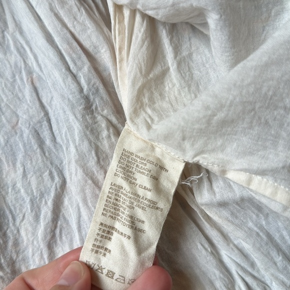 Anthropologie Let Me Be Ruffled Patchwork Flowy Tank Top Blouse - Picture 6 of 9